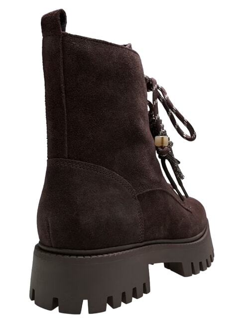 FIZZLE Botines de piel marr&oacute;n - Zapatos Mujer