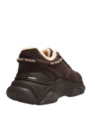 GUESS MICOLA3 Zapatillas de cuero marr&oacute;n - Zapatos Mujer - 4