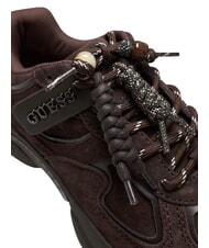 GUESS IRRINA Zapatillas de cuero marr&oacute;n - Zapatos Mujer - 6