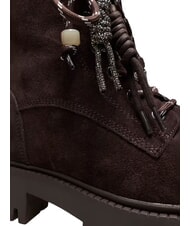 GUESS FIZZLE Botines de piel marr&oacute;n - Zapatos Mujer - 6