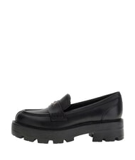 GUESS YAMINA mocas&iacute;n de cuero NEGRO - Zapatos Mujer - 2