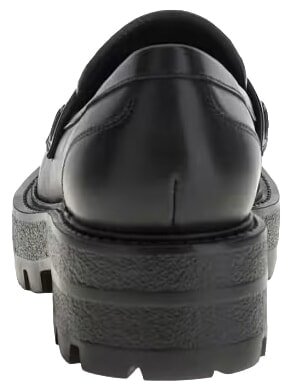 YAMINA mocas&iacute;n de cuero NEGRO - Zapatos Mujer