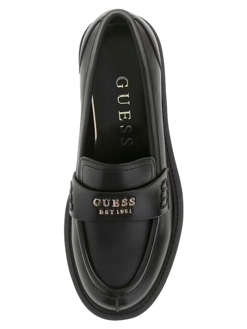 YAMINA mocas&iacute;n de cuero NEGRO - Zapatos Mujer