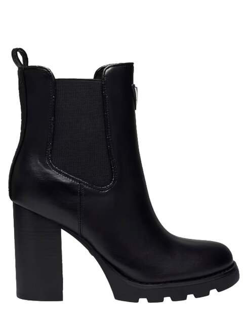 NEREL Bot&iacute;n de tac&oacute;n alto MARR&Oacute;N OSCURO - Zapatos Mujer