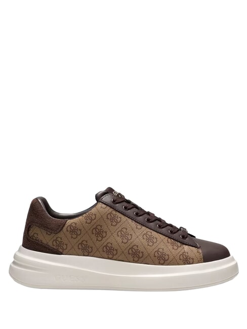 ELBA  Zapatillas Beige / Marr&oacute;n - Zapatos Hombre