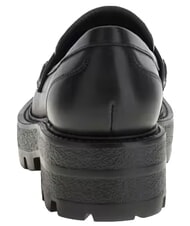 GUESS YAMINA mocas&iacute;n de cuero NEGRO - Zapatos Mujer - 3