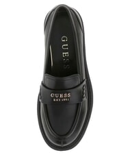 GUESS YAMINA mocas&iacute;n de cuero NEGRO - Zapatos Mujer - 4
