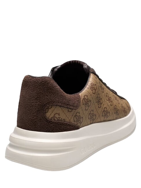 ELBA  Zapatillas Beige / Marr&oacute;n - Zapatos Hombre
