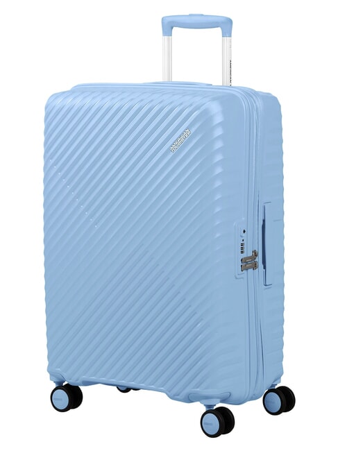 DIABLAST Trolley mediano, expandible, cerradura TSA azul glaciar - Trolley R&iacute;gidos