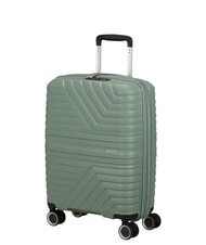 AMERICAN TOURISTER FLYTWIST  Equipaje de mano expandible verde bot&aacute;nico - Equipaje de mano - 3
