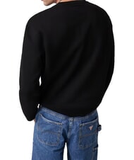 GUESS JEANS REGULAR AMERICAN Sudadera de cuello redondo jetbla - Sudaderas - 2