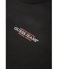 GUESS JEANS REGULAR AMERICAN Sudadera de cuello redondo jetbla - Sudaderas - 6