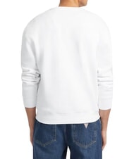 GUESS JEANS REGULAR AMERICAN Sudadera de cuello redondo purwhite - Sudaderas - 4