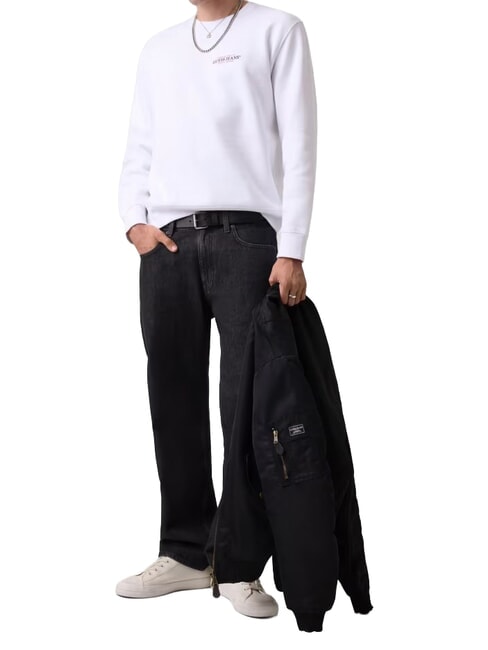 REGULAR AMERICAN Sudadera de cuello redondo purwhite - Sudaderas