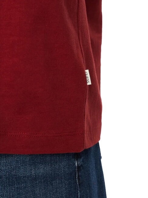 MINI TRIANGLE Camiseta de algod&oacute;n tinto de vi&ntilde;edo - camiseta