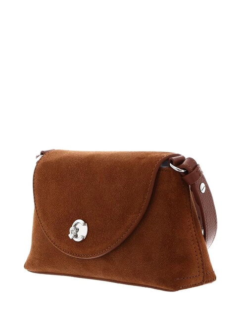 NIKLA SUEDE BIM Minibolso de hombro co&ntilde;ac - Bolsos Mujer