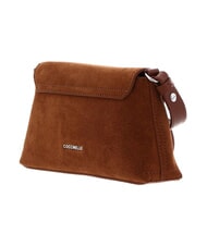 COCCINELLE NIKLA SUEDE BIM Minibolso de hombro co&ntilde;ac - Bolsos Mujer - 3