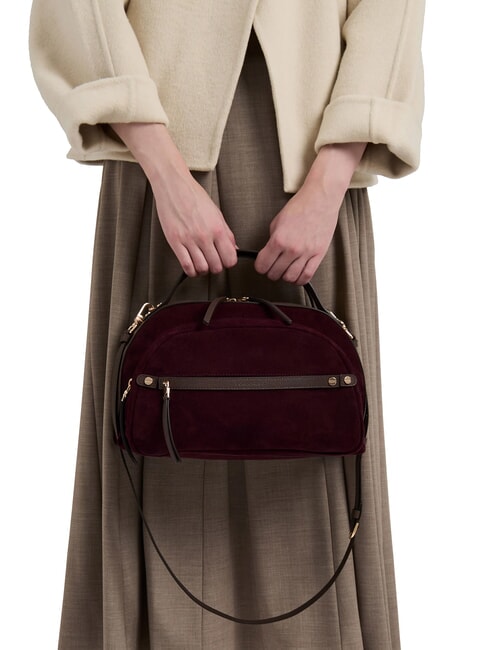 B-GALLERY Bolso de mano con correa para el hombro. cabernet/cacao - Bolsos Mujer