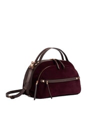BORBONESE B-GALLERY Bolso de mano con correa para el hombro. cabernet/cacao - Bolsos Mujer - 3