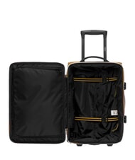 KWAY BLOSSAC  Carro de equipaje de mano impermeable nutria marr&oacute;n-negra p - Equipaje de mano - 2