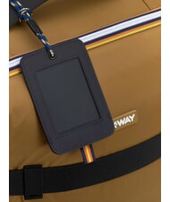 KWAY BLOSSAC  Carro de equipaje de mano impermeable nutria marr&oacute;n-negra p - Equipaje de mano - 4