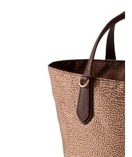 BORBONESE B-ESCAPE Bolso de mano con correa para el hombro beige/casta&ntilde;o - Bolsos Mujer - 3