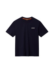 NAPAPIJRI S-SMALL BOX SS Camiseta de algod&oacute;n blu marine - camiseta - 3
