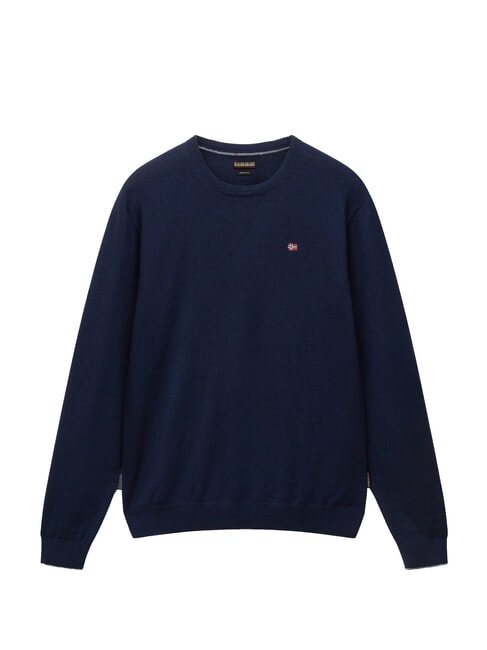 DAMAVAND Jersey de lana blu marine - Su&eacute;teres de los hombres