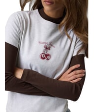 GUESS JEANS CHERRY REGULAR Camiseta de manga corta gj lt gris jaspeado - camiseta - 4