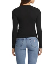 GUESS JEANS SLIM LOGO EMBOSSED Camiseta de manga larga - Sudaderas