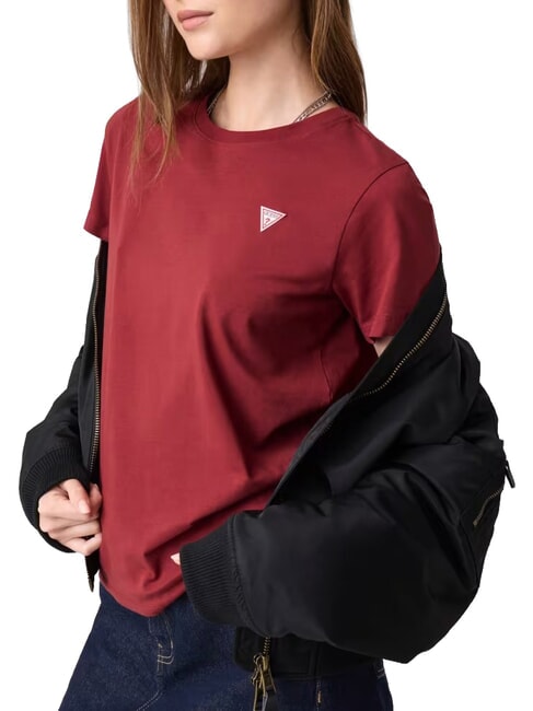 TRIANGLE Camiseta de algod&oacute;n tinto de vi&ntilde;edo - camiseta