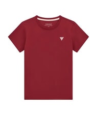 GUESS JEANS TRIANGLE Camiseta de algod&oacute;n tinto de vi&ntilde;edo - camiseta - 5