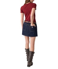 GUESS JEANS SLIM LOGO Camiseta el&aacute;stica slim fit - camiseta