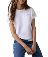 GUESS JEANS TRIANGLE Camiseta de algod&oacute;n purwhite - camiseta - 4