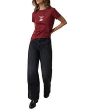 GUESS JEANS CHERRY REGULAR Camiseta de manga corta tinto de vi&ntilde;edo - camiseta - 3