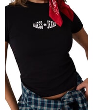 GUESS JEANS PRINT SLIM Camiseta de manga corta de corte ajustado jetbla - camiseta - 4