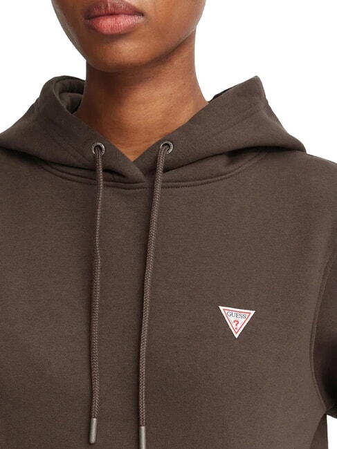 REGULAR MINI Sudadera caf&eacute; oscuro - Sudaderas de mujer