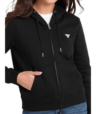 GUESS JEANS REGULAR MINI Sudadera con cremallera jetbla - Sudaderas de mujer - 3
