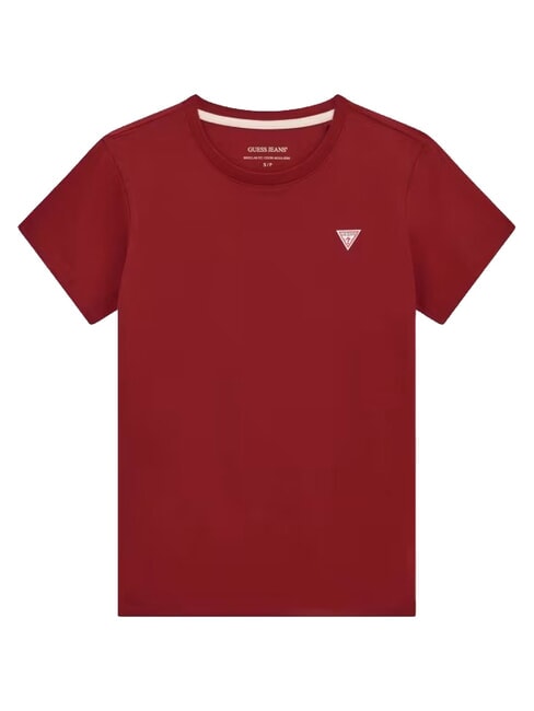 SLIM LOGO Camiseta el&aacute;stica slim fit tinto de vi&ntilde;edo - camiseta