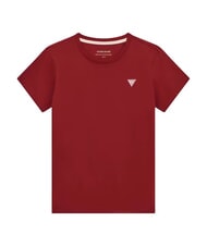 GUESS JEANS SLIM LOGO Camiseta el&aacute;stica slim fit tinto de vi&ntilde;edo - camiseta - 5
