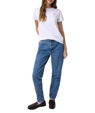 GUESS JEANS TRIANGLE Camiseta de algod&oacute;n purwhite - camiseta - 3