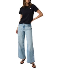 GUESS JEANS TRIANGLE Camiseta de algod&oacute;n jetbla - camiseta - 3