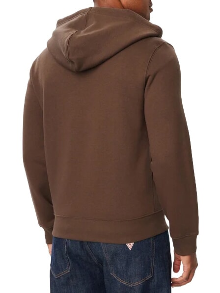 SLIM MINI Sudadera con cremallera caf&eacute; oscuro - Sudaderas