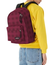 EASTPAK OUT OF OFFICE Mochila para port&aacute;til de 13 " borgo&ntilde;a a cuadros - Mochilas Escuela & Tiempo Libre - 2