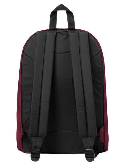 OUT OF OFFICE Mochila para port&aacute;til de 13 " borgo&ntilde;a a cuadros - Mochilas Escuela & Tiempo Libre