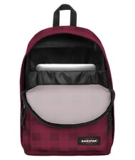 EASTPAK OUT OF OFFICE Mochila para port&aacute;til de 13 " borgo&ntilde;a a cuadros - Mochilas Escuela & Tiempo Libre - 5