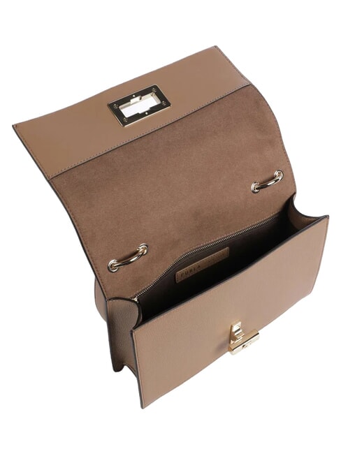 AMELIA Bolso de hombro de piel con correa para el hombro. caramelo - Bolsos Mujer