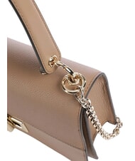 FURLA AMELIA Bolso de hombro de piel con correa para el hombro. caramelo - Bolsos Mujer - 6