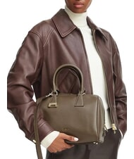 FURLA OLIVIA Bolso de mano con correa para el hombro gris lodoso - Bolsos Mujer - 2