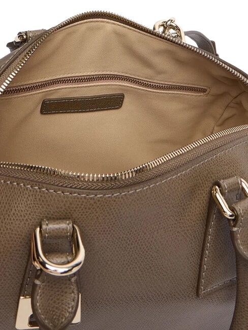 OLIVIA Bolso de mano con correa para el hombro gris lodoso - Bolsos Mujer